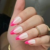 ABS Plastic Full Cover Press On False Nails DIY-CJC0006-12B-7