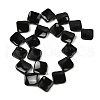 Natural Black Stone Beads Strands G-L239-18-3