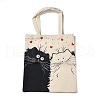 Printed Canvas Women's Tote Bags ABAG-C009-01C-1