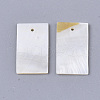 Freshwater Shell Pendants SHEL-T014-001-2