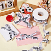 25 Yards Sport Ball Theme Printed Polyester Grosgrain Ribbon OCOR-WH20002-03A-03-4