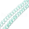 Transparent Glass Beads Strand GLAA-F112-01E-2