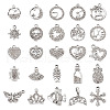  50Pcs 25 Styles Alloy Rhinestone Charms FIND-TA0002-94-10