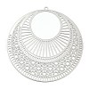 Non-Tarnish 304 Stainless Steel Filigree Pendants STAS-K257-03P-1
