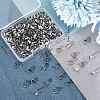 CREATCABIN 240Pcs 304 Stainless Steel Snap on Bails STAS-CN0001-18-7