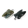 Natural Indian Agate Pendants G-G115-01H-2