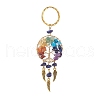 Natural Lapis Lazuli Keychain KEYC-JKC00435-04-1