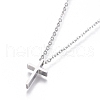 Non-Tarnish 304 Stainless Steel Pendant Necklaces NJEW-F274-03P-A-2