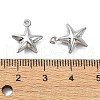 304 Stainless Steel Charms STAS-L024-012P-3