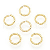 Brass Open Jump Rings KK-N259-56A-2