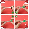 28Pcs 14 Styles DIY Christmas Theme Opaque Christmas Resin Cabochons FIND-YW0005-74-3