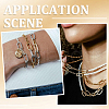 Beebeecraft 10Pcs 2 Colors Brass Spring Gate Rings KK-BBC0014-13-5