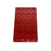 Flat Round DIY Food Grade Silicone Molds DIY-WH0305-29-1