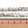 Baking Painted Glass Beads Strands DGLA-N003-6mm-B01-5
