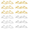 Unicraftale 20Pcs 2 Colors 304 Stainless Steel Connector Charms STAS-UN0044-34-1