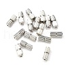 Brass Screw Clasps KK-E368-P-3
