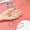 80Pcs 4 Style Rack Plating Eco-Friendly Iron Charms IFIN-YW0001-28-7