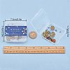 SUNNYCLUE Natural Wood Stud Earrings EJEW-SC0001-22P-7