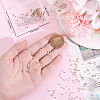 Beebeecraft 300Pcs 2 Colors Brass Spacer Beads KK-BBC0016-28-3