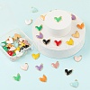 48Pcs Eco-Friendly Zinc Alloy Enamel Pendants FIND-LS0001-09-NR-5