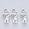Tibetan Style Alloy Pendants TIBE-R316-045AS-RS-1