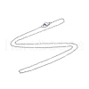 Non-Tarnish 304 Stainless Steel Cable Chains Necklace for Men Women NJEW-N050-A02-S12-3