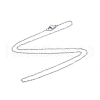 304 Stainless Steel Cable Chains Necklace for Men Women NJEW-N050-A02-S12-3