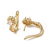 Brass Hoop Earrings EJEW-L271-13KCG-05-2