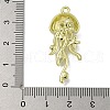 Rack Plating Alloy Pendants PALLOY-F312-45G-3