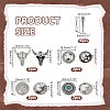   Alloy Bolo Tie Slide Clasps DIY-PH0022-64-2