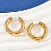 202 Stainless Steel Polishing Hoop Earrings EJEW-M106-02G-05-3