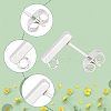 Unicraftale 304 Stainless Steel Stud Earring Findings STAS-UN0019-62P-4