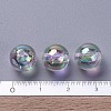 Eco-Friendly Transparent Acrylic Beads X-PL735-2-4