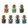 Transparent Glass Wishing Bottle Decoration AJEW-JD00009-1