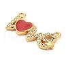 304 Stainless Steel Crystal Rhinestone Pendants STAS-P385-06G-2