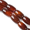 Oval Natural Carnelian Beads Strands G-D622-06-G-2