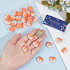SUNNYCLUE 30Pcs Opaque Resin Pendants RESI-SC0003-35-3