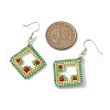 Seed Glass Dangle Earring EJEW-MZ00186-3