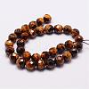 Natural Tiger Eye Beads Strands G-N0179-01-12mm-2