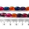 Natural Dragon Veins Agate Beads Strands G-G177-A03-02-5