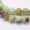 Natural Flower Amazonite Beads Strands G-G697-F06-4mm-4