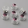 Fashion Iron Spirl Coils Hair Clip OHAR-WH0021-15A-2