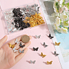 SUNNYCLUE 120Pcs 4 Colors Alloy Beads FIND-SC0011-91-3