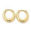 Rack Plating Brass Hoop Earrings EJEW-C102-30D-G-1