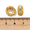 Brass Rhinestone Beads KK-U071-02B-01G-3