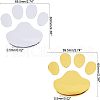 SUPERFINDINGS 9 Styles Waterproof Plastic Wall Stickers DIY-FH0003-73-2