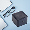 CALFOVERA 2Pcs PU Leather Necklace Gift Boxes LBOX-CL0001-02-3