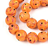 Handmade Lampwork Beads Strands LAMP-N028-05C-3