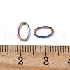 Ion Plating(IP) 304 Stainless Steel Jump Rings STAS-F221-40MC-A-3