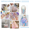 WADORN 12 Bags 12 Colors AB Color PVC Paillette/Sequin Pendants PVC-WR0001-01-5